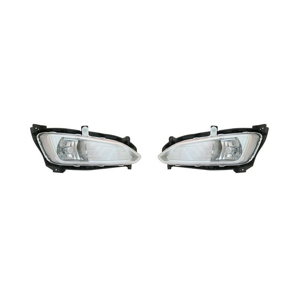 Partslink Number HY2592141 OE Replacement Fog Light Assembly HYUNDAI SANTA FE SPORT Partslink Number HY2592141 OE Replacement Fog Light Assembly HYUNDAI SANTA FE SPORT